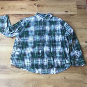 Cactus Flannel Shirt In Men’s Size XL.100% Cotton